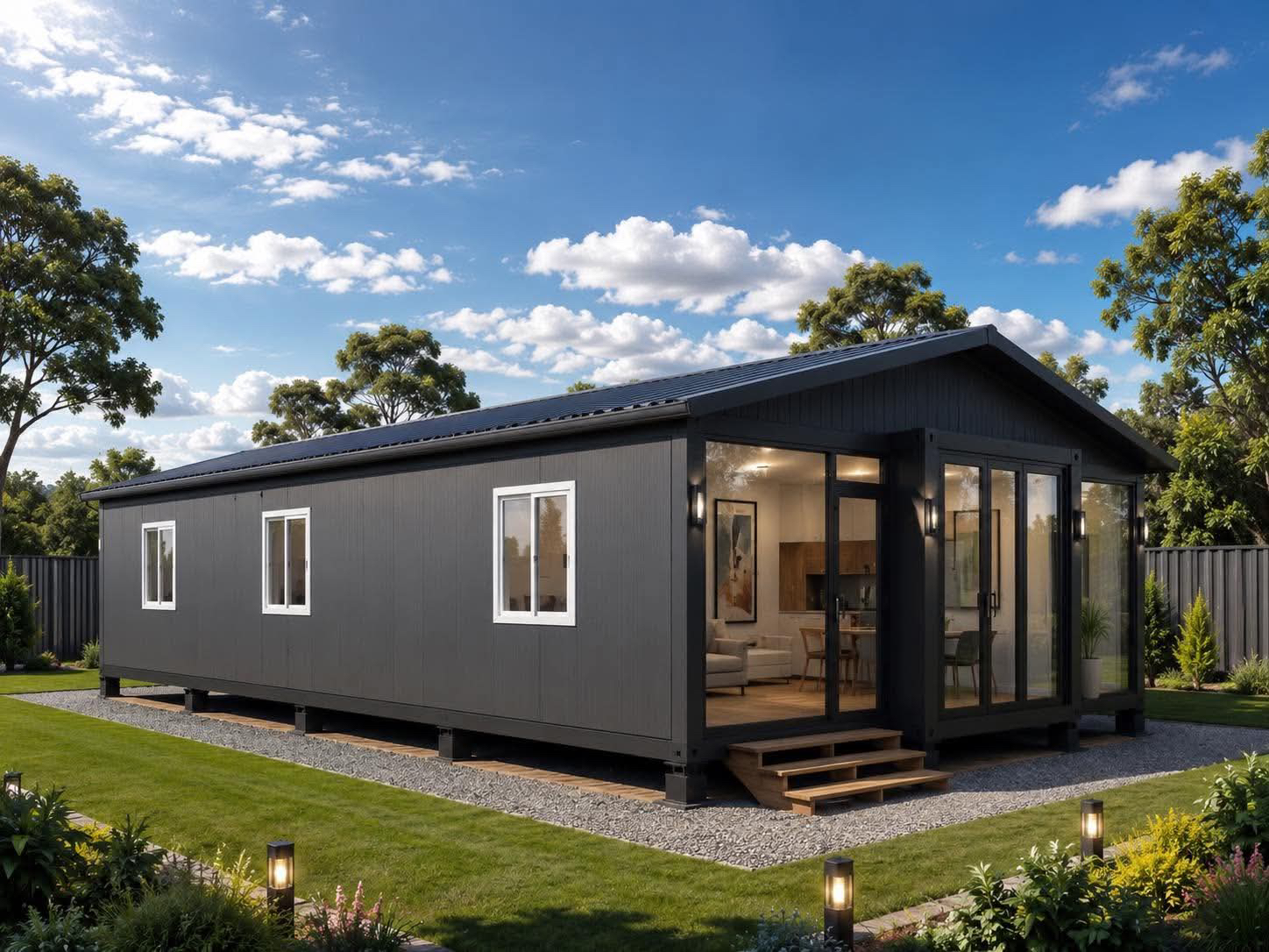 40FT Expandable House — 3 Bedrooms (Class 1a)